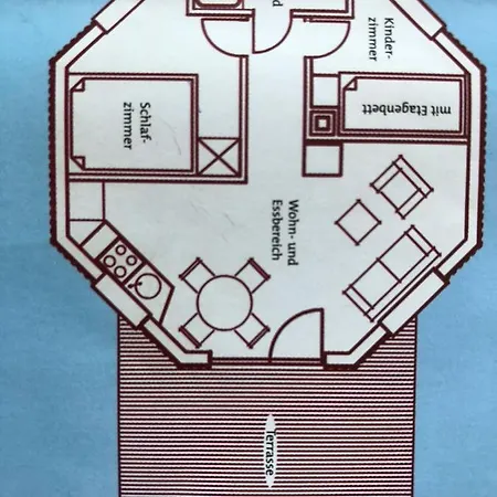 Roter Ostseebungalow Villa Börgerende-Rethwisch Buitenkant foto