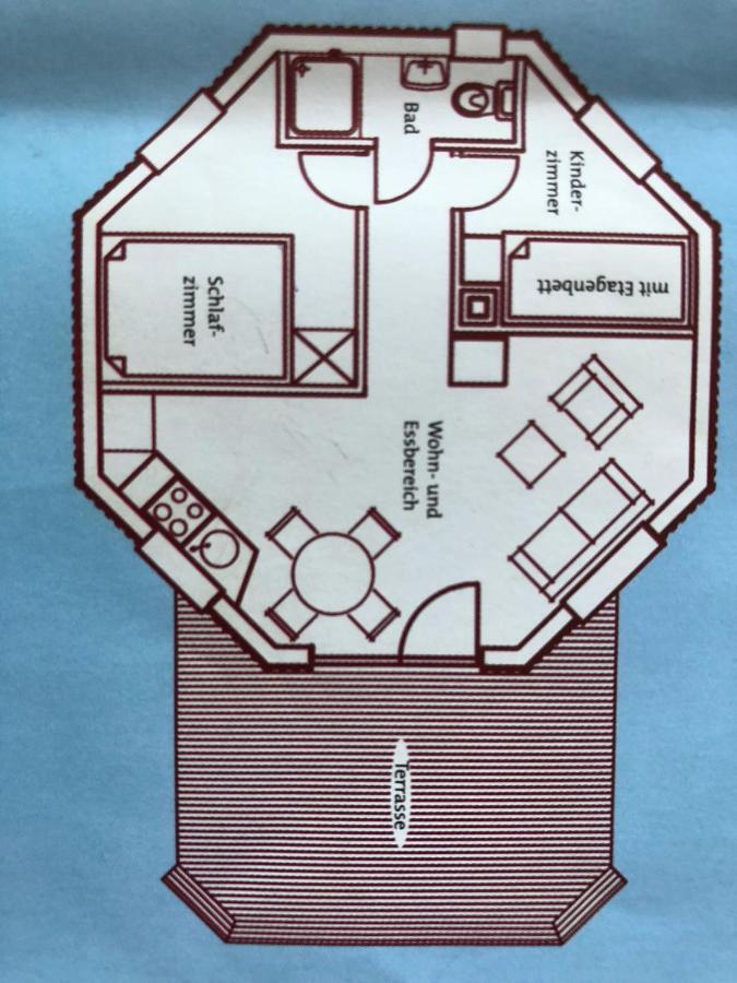Roter Ostseebungalow * Boergerende-Rethwisch